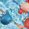 Bath Toys Baby Shower Toy Cute Swimming Duck Whale Pool Beach Classic Chain Clock Water Toy Childrens Water Toywx