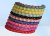Camina de alambre de color Camiseta de alambre de teléfono chicle de buena calidad para niñas elásticas cabello elástico brazalete de color caramelo 18 colores7269734