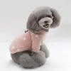 Dog Apparel Five Star Pattern Small Coat Warm Winter Clothes Soft Puppy Coats Jacket Pet Sweatshirt Pomerania Yorkshire Clothing