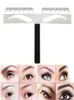 Regla Microblading Eyebrow Schablone Lineal Metall Ständiger Make -up Tattoo Position Form Lineal für Eyebrow -Vorlage Tools6972408