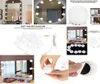 10 Bulbs Vanity LED Makeup Mirror Lights Dimmable Bulb WarmCold Tones Dressing Mirror Decorative LED Bulbs Kit Makeup Accessory4228060