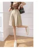 Damesbroeken Koreaanse stijl mode all-matching figuur flatterende middelste vrouw 2024 zomer casual brede poten