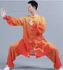 Etnische kleding 2024 Chinees Tai Chi uniform traditionele wushu kungfu pak gradiënt kleur vechtsporten vleugel chun training ochtendoefening