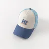 Dave Bella Spring Kids Baseball Cap Solid Letters Childrens Outdoor Blue Caps Mädchen Jungen Sonnenhut DB1248182 240429