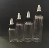 Cały 50 ml 60 ml 100 ml 120 ml plastikowe butelki z kropliny EciG z wyłączoną czapką Pióro Puste butelki dla zwierząt dla E płyn 5723612