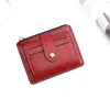 Portefeuilles Small Fashion Credit Card Holder Slim Leather Wallet With Coin Pocket Man Money Bag Case for Men Mini Women Business Purse