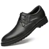 Sapatos casuais homens oxfords vestido de couro genuíno crague lace up italiano mascasins mocassins 2024