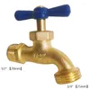 Bathroom Sink Faucets Garden Zinc Alloy Faucet 1/2x3/4 Household 3/4x3/4 Courtyard Copper-plated Wall