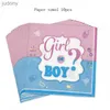 Annunci di plastica usa e getta rosa ragazzo blu o ragazza doccia di genere baby shower party tavoli usa e getta set di carta tazza di carta tazza di palloncini Articolo di decorazione WX