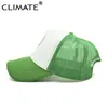 Ball Caps Climate Shamrocks Trucker C St.Patricks Day Green C Hat Ireland Irish Lucky Shamrocks C St.Patrick Mesh C Hat for Irish J240429