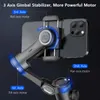 Selfie-Monopoden Aochuan intelligent XE 3-Achse Universal Joint Stabilisator Faltbare Selfie-Stick-Anwendung Steuerung Handheld Stabilisator WX