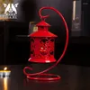 Candlers House Iron Metal Candlestick Lantern European Style Creativity Holder Candlelabra Hollow Bougeoir Home Decoration Ek50zt