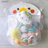 Bath Toys Baby Shower Toy Storage Bag Suction Cup Fixed Design