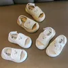 Sandales simples et mignons nouveau-nés et tout-petits sandales caricatures ours ours enfants sandales et fille doux et confortable