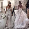 Floral D Country Beach Style Appliques Wedding Dresses A Line Sweetheart Bohemian Bridal Gowns For Brides Robe De