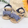 Sandalen Kidsun 2021 Neues Produkt Baby Sandalen Baby Frauenschuhe Bogen Prinzessin Gummi Sole Anti Slip Vorschule Erster Schritt Walker 2 Farbenl240429