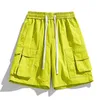 Heren shorts Hoogwaardige zomer dunne lading Meerdere kleuren Casual broek unisex straat losse sport korte broek op een dag verzonden