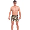 Swimwear voor heren Taddlee Brand Sexy Mens Swimsuit Boxing Relay Camouflage Beach Board Shorts Pocket Surfing Nieuw Q240429