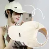 Ball Caps New High Ponytail Womens Baseball Cap na 2023 Summer Sports Fashing and Casual Solid Color Sun Hat with Hole Q240429