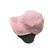 Популярная каскет роскошная дизайнерская шляпа для женщины Jumbo Hat Fashion Candy Color Summer Outdoor Baseball Caps Спортивная винтажная шляпа для мужчин аксессуары MZ0147 B4