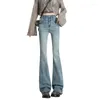 Jeans pour femmes Arrivée Vêtements de femme 2024 Design haute taille élastique Femmes Micro Raging Slim Pantals Plus taille xxl