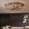 天井照明リビングルームクリスタル照明マスターベッドルームライトラグジュアリーヨーロッパランプ