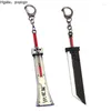Chains Fashion Game Anime Movies Keychain Metal Sword Chaveiro Keyrings Car Key Chain Jewelry Llaveros Emel22