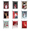 Flaga świąteczna i błogosławieństwo seria pocztówek Flagi ogrodowe podwójny druk wiszący Święty Mikołaj Claus bez flagi DB0383153280