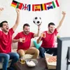 Dekoracja imprezowa flaga sznurka europejskiego Kraje Europa Banner Football Football Event Dekoracje dla dzieci fani dekorują materiały eksploatacyjne