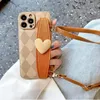 Suitable for Apple 14 promax phone case 15 new wristband simple hanging rope iPhone 13 phone case