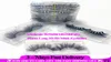 YioWio Whole Maquiagem 25mm Long 3D 5D Mink Eyelashes Makeup Fluffy Cilia Fauc Cils Bulk Mink Lashes 305080100200Pairs DHL7661822