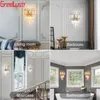 Lampes murales Lumière moderne pour la chambre LED LED LUXE LAMPE LAMPE CHARME Valeur de cheminée Luster Corridor Indoor Home Appliance Ayémorrat