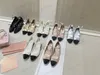 Mius Miui Ballet Flat Dance Dress Shoe Women Designer Casual Shoe Ballerina Outdoor Sip On Shoes Mules Leather Calfskin Loafe Boat Shoes Pumps Block Heel Sandal