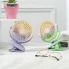 Electric Fans Portable USB Mini Clip Fan Wireless Convenient Ultra Quiet Electric Fan Portable Charging Student Cooling Ventilation FanWX9