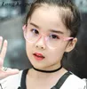 2020 New Anti Blue Light Glasses Kids Boys Girls Fashion Round Computer Transparent Eyeglasses Children Optical Frame Eyeware Y0839308080