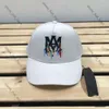 Amirir Hut Designer Cap Baseball Mode Stickerei Hut für Männer Outdoor Casquette Casquette Luxus Amirir Brief Sommer Trucker Hut Frauen weiß schwarz braune Kappen 9538