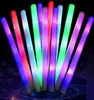 Aydınlatma köpük çubuklar parti gürültü üreticisi konser dekor led yumuşak coplar ralli rave parlayan çubuklar renk değiştiren flaş meşale festivalleri1197604