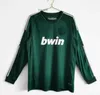 Real Retro Madrids voetbaltrui met lange mouwen