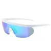 Designer Sunglasses Fashionable large frame sunglasses one-piece outdoor sports and cycling glasses large frame sunglasses surrounded on both sides 19103