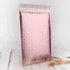 Sacs d'emballage de bulles d'or rose en gros sacs enveloppes étanches à l'amortisseur avec des enveloppes avec un adhésif auto-phoque multisize zz