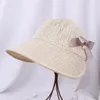 Berretti da baseball lady con decalcine Bowknot donna tea party traspirabile filato trasparente vocano cappello casual vacanza sole