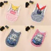 Pet Cat Costume Small Dog Clothes Cute Puppy Kitten Tshirt Summer Vest Shirt Apparel For Spring and Vests 240428