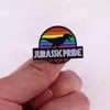 LGBT Dinosaur Film Film Quotes Badge Leuke anime films Games Hard Email -pins Verzamel cartoon broche Backpack Hat Bagel Rapel Badges