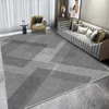 Carpetes da sala de estar nórdica Luz de luxo de sofá-de-mais sofá de capa de capa de tapete de cristal de cristal grande área de veludo