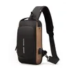 Backpack Men Sling Cross Body Shoulder Chest Bag Anti-theft Travel Motorcycle Rider Waterproof Oxford Male Messenger Bags