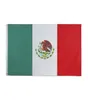 Mexikanische Flagge 3x5ft 150 x 90 cm Polyester Druck in der Innen des Outdoor Sports National Flag mit Messing -Teilen 2923425