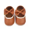 Baby Mary Jane schoenen voor Toddler 018M Outdoor Prewalking Nonslip Sole Cute Bowknot 240423