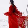 Ethnische Kleidung 2pcs Antike chinesische Kostüm Frauen Kleidung traditionelle Hanfu Tang -Dynastie Klassische Tanzkostüme Volk Feenkleid rote Outfits