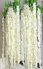 Искусственная виноградная лоза шелковой цветок шелковой цветок 164 метра для свадебных центральных украшений Букет гирлянд домашний орнамент5313093