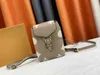Designer -Telefonbeutelhüllen für iPhone 14 15 Pro Max 13 12 11 Mini -Tasche Kleine Rucksack Mobile Telefontasche am Pool Reißverschluss Geld